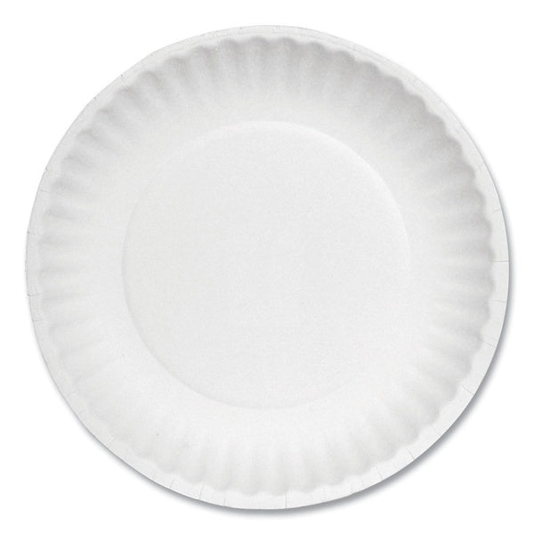 1000-PACK OF Plate Paper AJM Packaging Corporation 40111 6-Inch White Paper Plates - Perfect for Any Occasion - 1000 Plates per Carton
