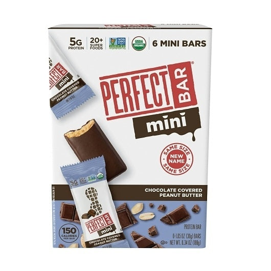 6-PACK OF Chocolate Covered Peanut Butter Snack Size Perfect Bar, 6 - 6.34 Oz