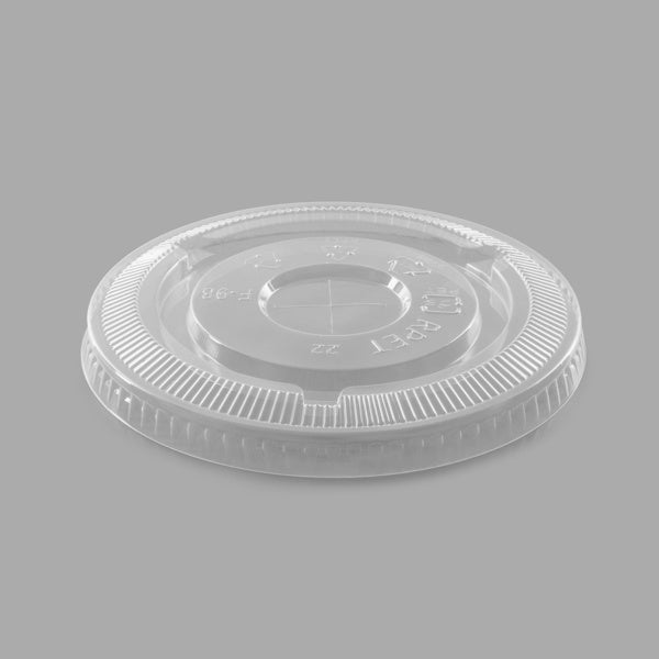 1000-PACK OF Lid Togo Karat [1,000 ct] Plastic Cup Flat Lids | 98 mm | RPET | Clear