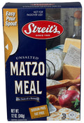 18-PACK OF MATZO MEAL UNSALTED 12 OUNCE - CASE OF 18
