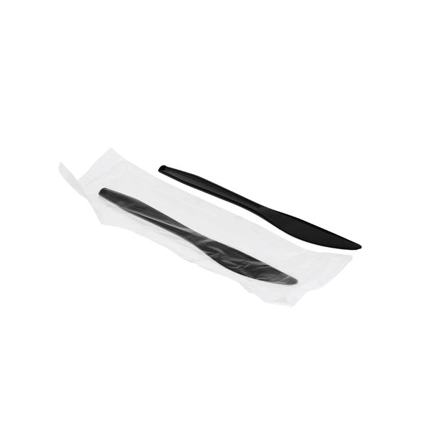1-PACK OF KNIFE PLAS HVY MEDLNG BLK WRAP
