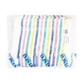 24 EA-PACK OF TOWEL TERRY MLTISTRP 15 X 25
