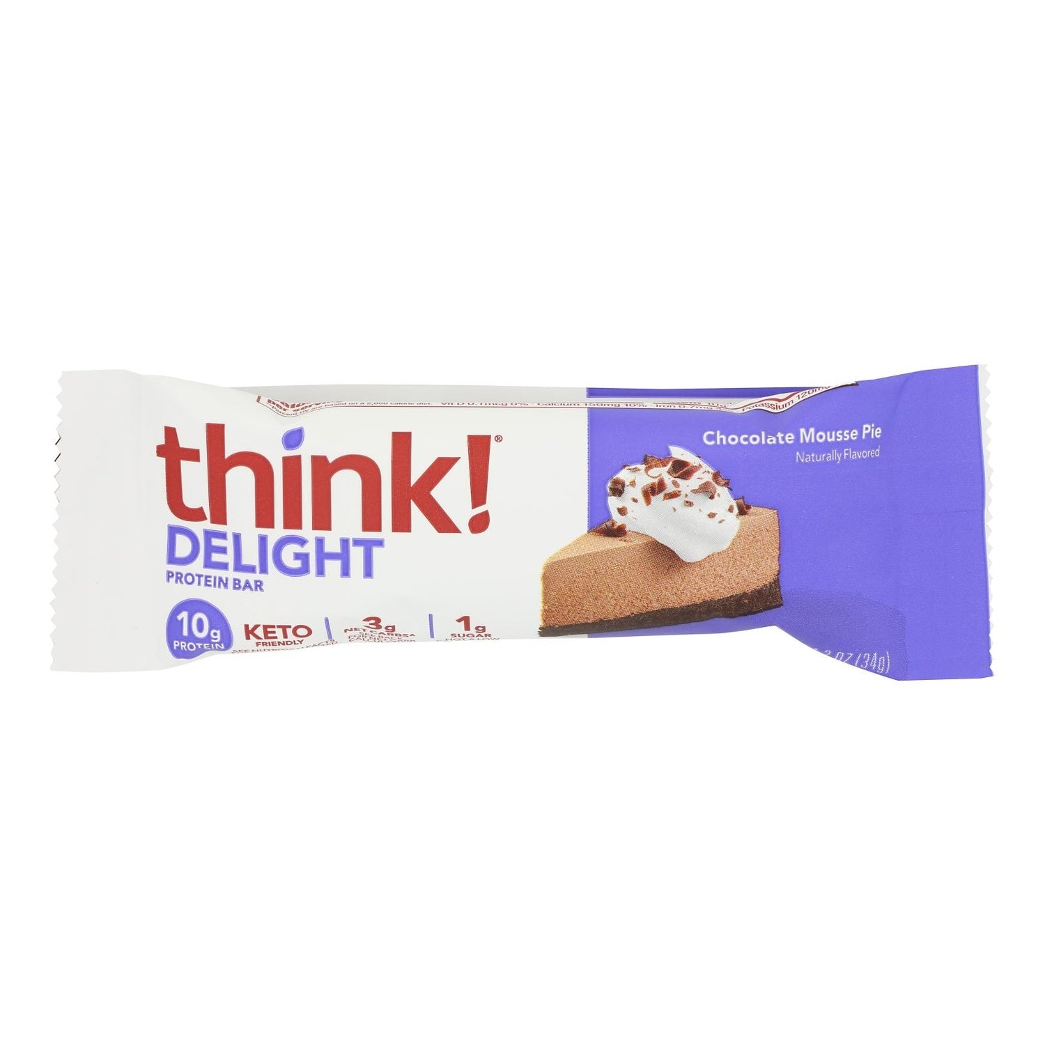 10-PACK OF BAR NUTRITIONAL PROTEIN, CHOCOLATE MOUSSE PIE