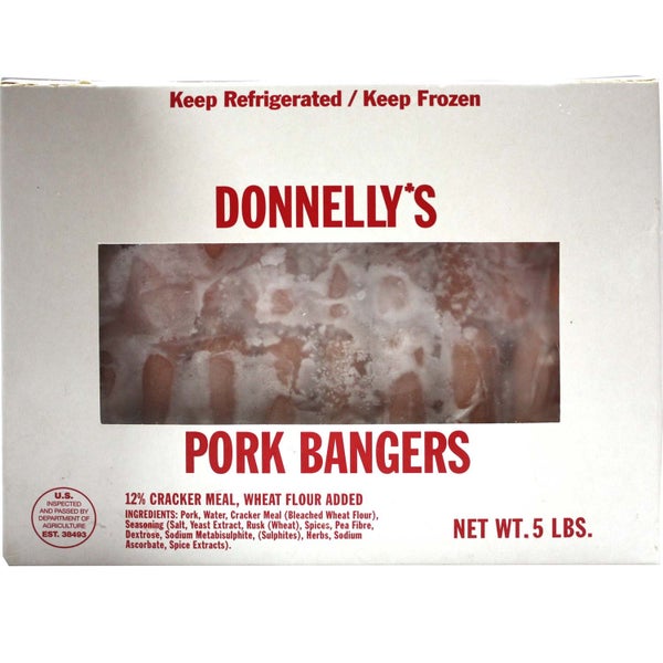 80 OZ-PACK OF SAUSAGE PORK BANGERS