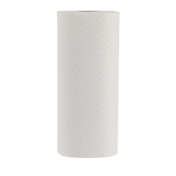 12-PACK OF Towel Roll Windsoft 11 x 6 Inch 2-Ply Premium Kitchen Roll Towels - 110 Sheets per Roll, 12 Rolls per Carton - Ultra-Strong and Absorbent White Towels