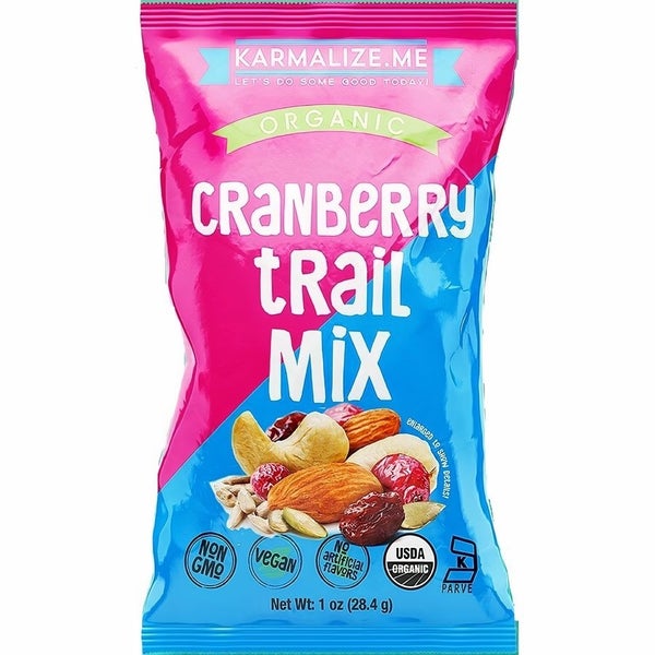 24-PACK OF Organic Trail Mix Berry, Karmalize