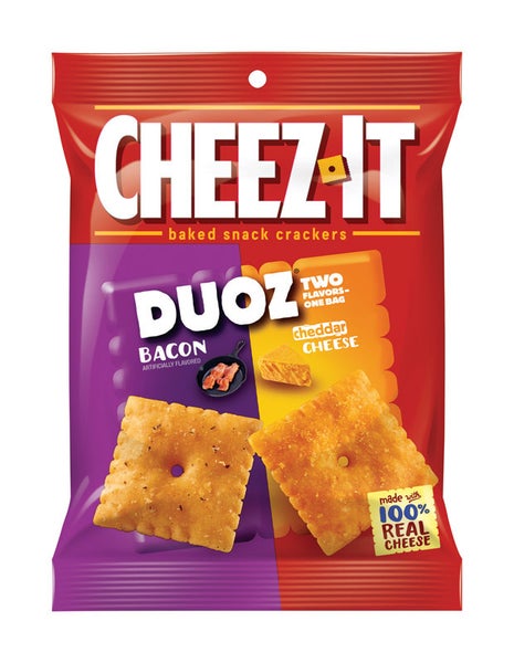 6-PACK OF CHIP CHEEZIE BACON AND CHEDDAR DUOZ CHEEZIT