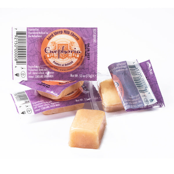 72-PACK OF CHEESE SHEEP AGED SNACK PACK