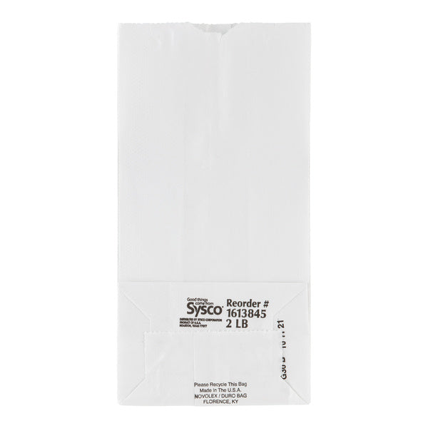 1-PACK OF BAG PAPER WHT 2 LB