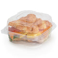 230-PACK OF Container Food 6x6x3" Compostable PLA Center Seal Clamshell Containers | Good Natured Products | 230 count