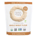 4-PACK OF Flour Organic Sprouted Whole Wheat One Degree Organic Foods 80 oz