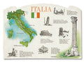 1000-PACK OF PLACEMAT PAPER ECON ITALIA