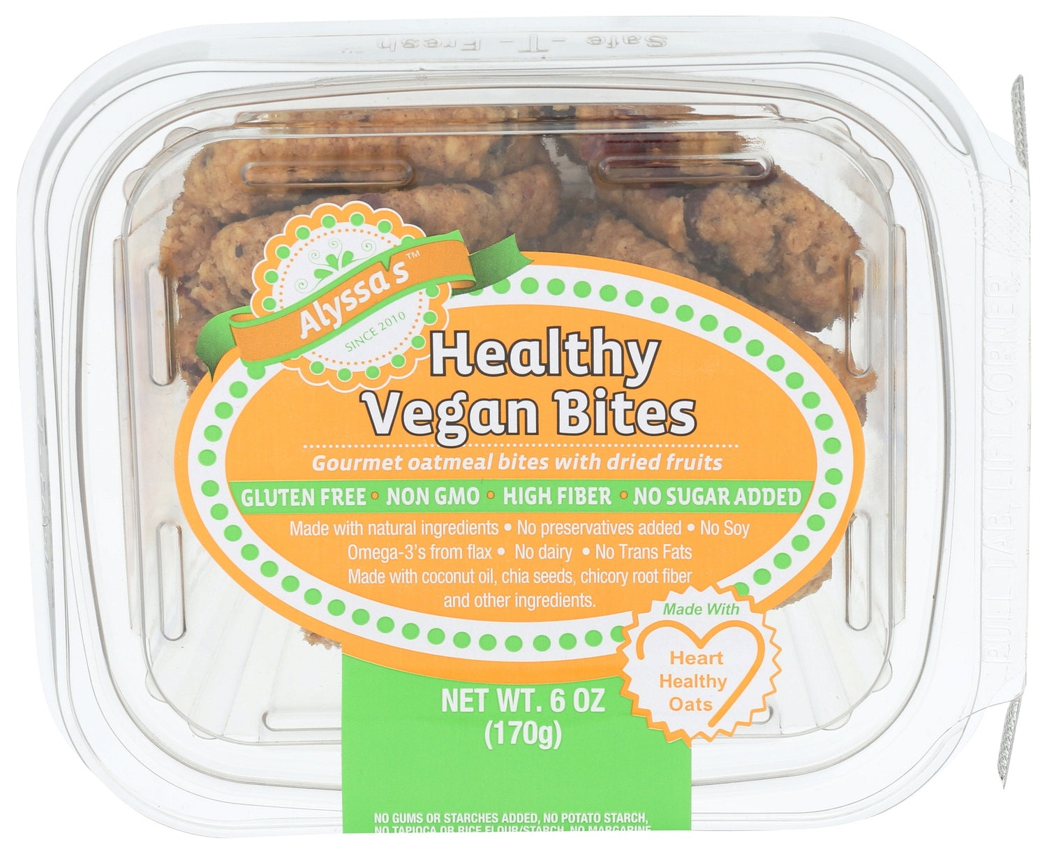20-PACK OF COOKIE CRUNCHY HEALTHY VEGAN BITES