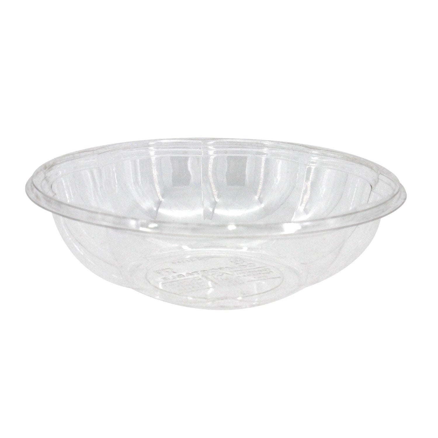 300-PACK OF BOWL SALAD COMPOSTABLE CLEAR ROUND 18 OZ DISPOSABLE