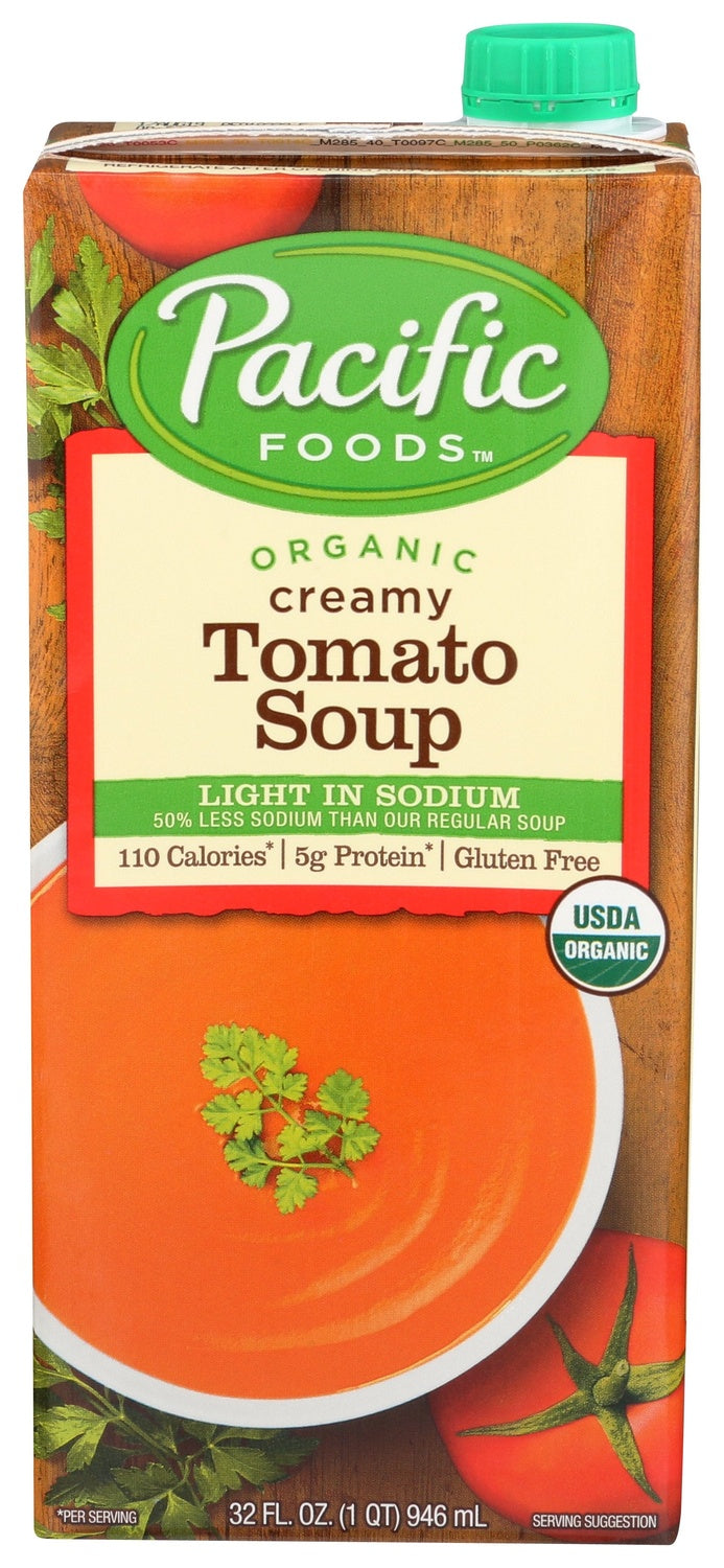 12-PACK OF SOUP CREAMY TOMATO, LOW IN SODIUM