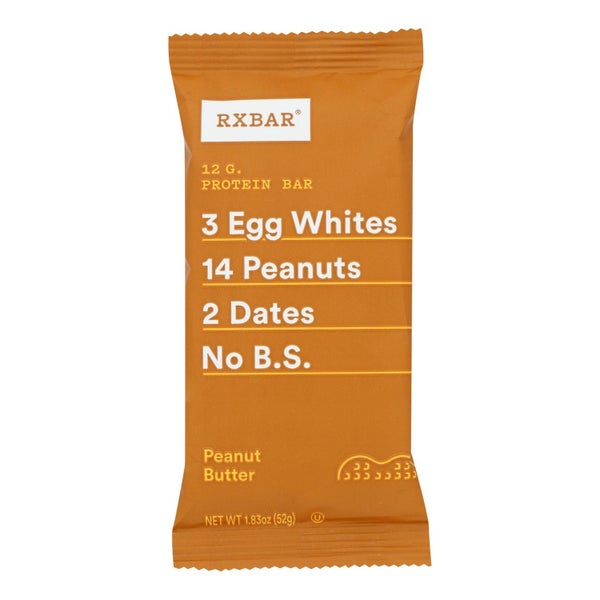 12-PACK OF SNACK BAR PEANUT BUTTER