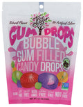 12-PACK OF CANDY DROP BUBBLE GUM FILLED 4.4 OUNCE - CASE OF 12