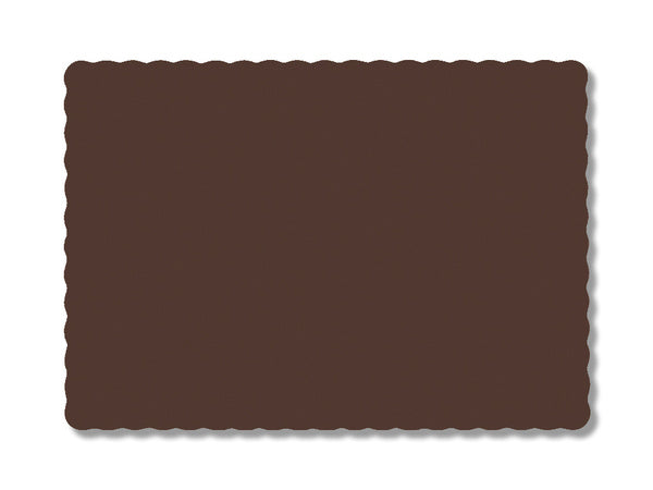 1000-PACK OF PLACEMAT PAPER RECYC SCAL CHOC