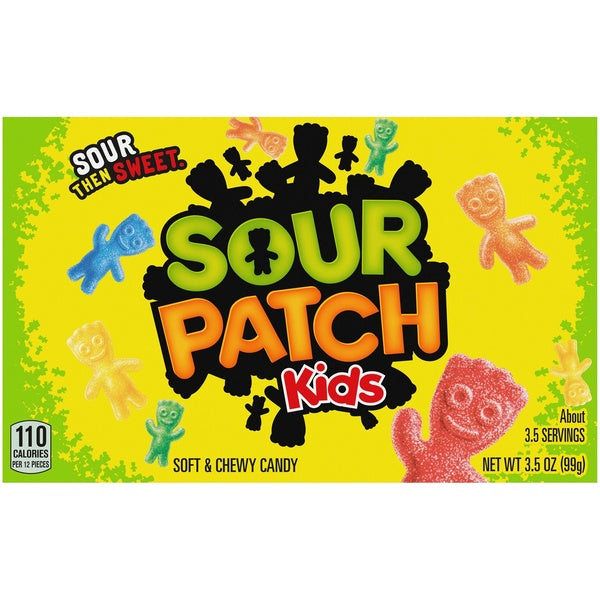12-PACK OF CANDY SOUR PATCH KID SFT&CHEWY