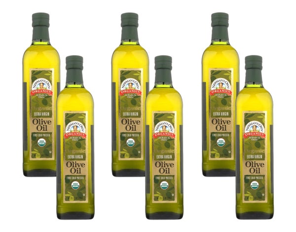 6-PACK OF Oil Olive Organic Newman's Own Organic 25.3 fz