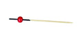 20-PACK OF PICK BAMBOO BLK/RED BEAD 2.7IN