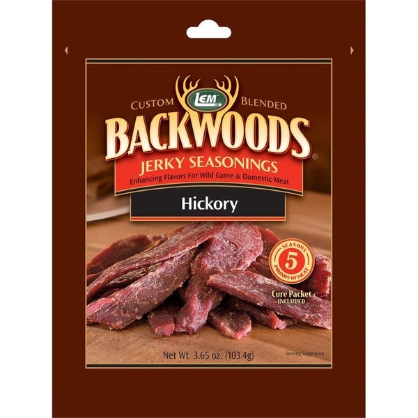 6-PACK OF SEASONING JERK LEM BACKWOODS HICKORY JERKY SEASONING
