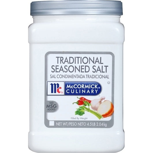 2-PACK OF Seasoned Salt Mccormick Culinary, 2 - 4.5 Lb