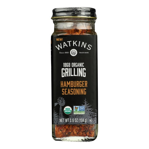 12-PACK OF Seasoning Hamburger 1868 Organic Grilling 3.6 oz 12 Pack