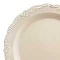 12-PACK OF Plate Appetizer 7.5" Ivory Vintage