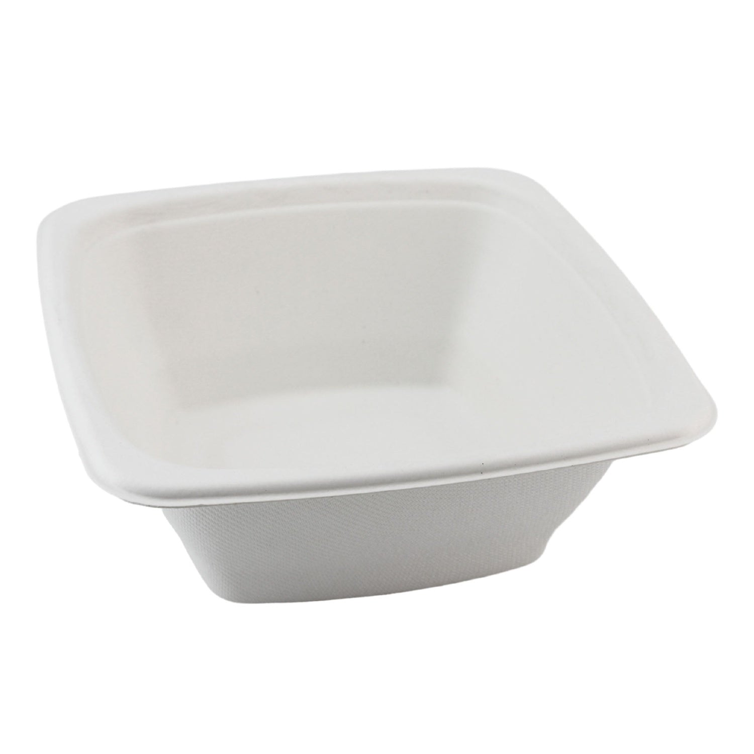 200-PACK OF BOWL SALAD COMPOSTABLE MOLDED FIBER SQUARE 32 OZ DISPOSABLE