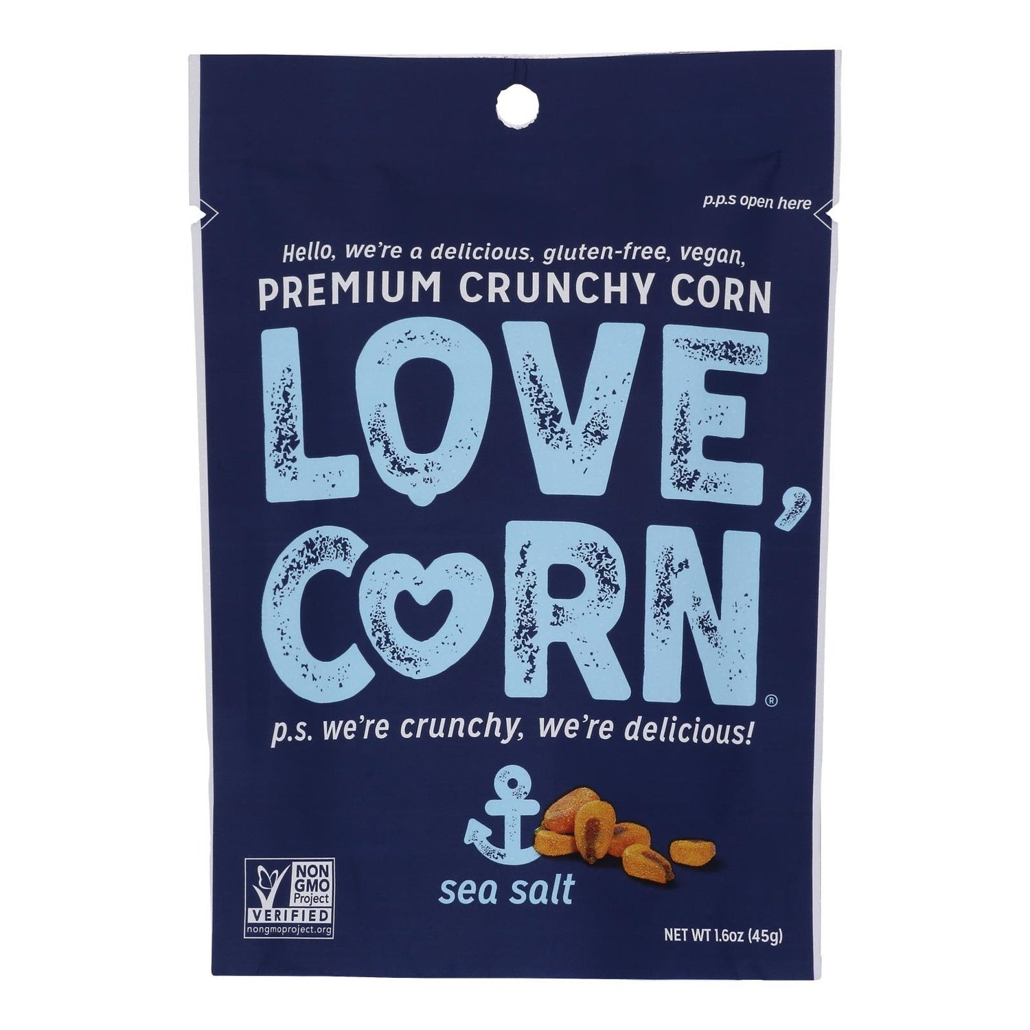 10-PACK OF SNACK CORN SEA SALT