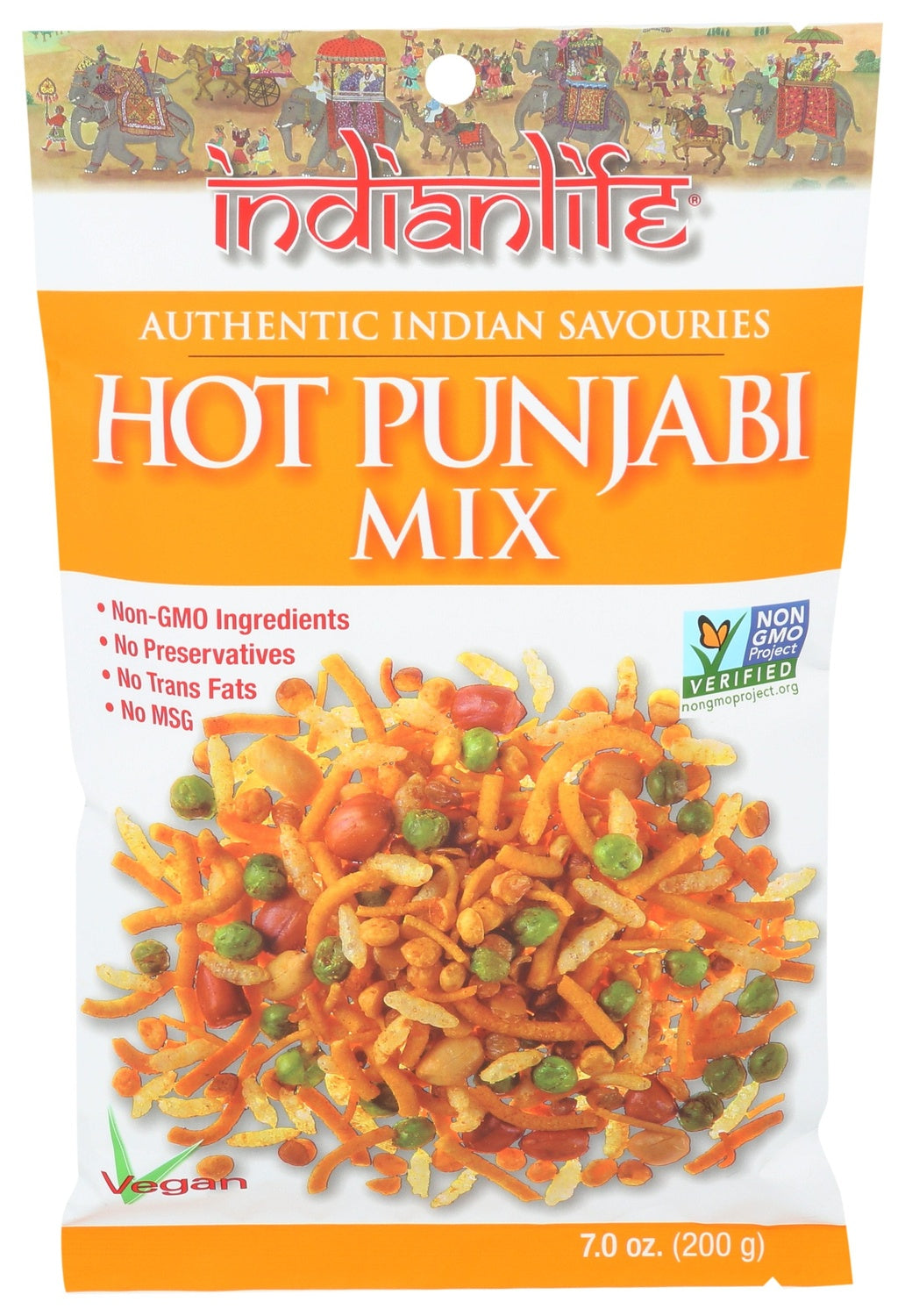 8-PACK OF SNACK MIX HOT PUNJABI