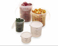EA-PACK OF LID PLAS FOOD RND WHT 1 QT