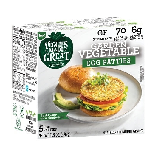 6-PACK OF Egg Patty