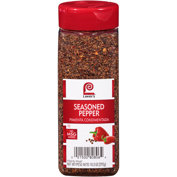 6-PACK OF SPICE PEPPER SEASONED