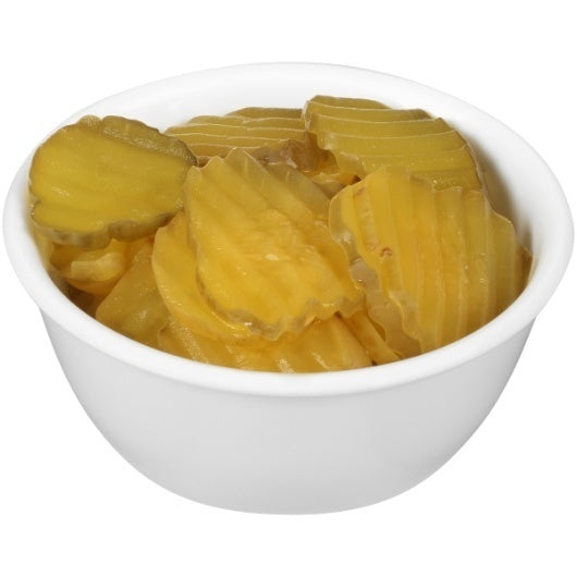 8-PACK OF Dill Portion Pac Tray Pack Pickle Chip Bulk Taste Pleasers, 8 - 1 Lb