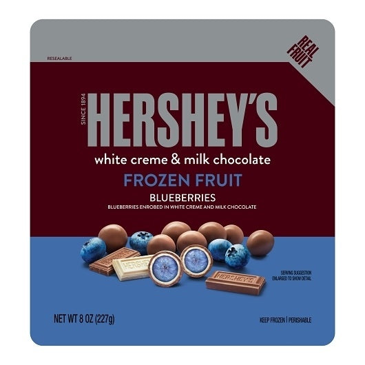 8-PACK OF Blueberries With White & Milk Chocolate Hershey'S, 8 - 8 Oz