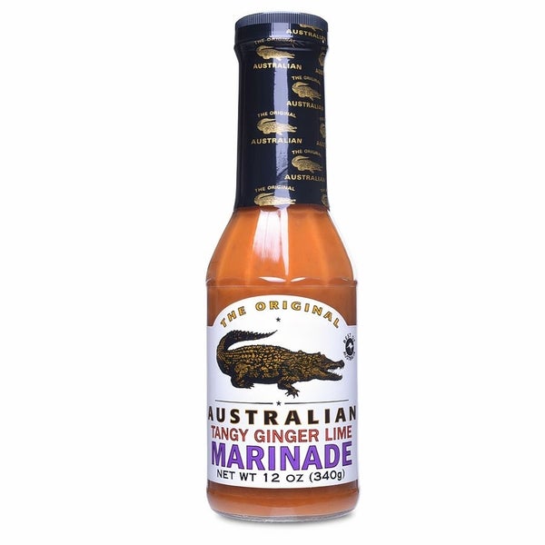 12-PACK OF Marinade Ginger Lime Sesame Tangy Original Australian, Food Imagineering