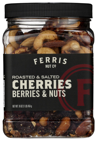 12-PACK OF SNACK MIX CHERRIES BERRIES & NUTS 16 OUNCE - CASE OF 12