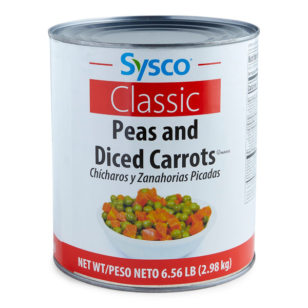 6-PACK OF PEA & DICED CARROT FCY
