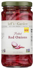 6-PACK OF Onion Pickled Jeffs Garden 12 fo