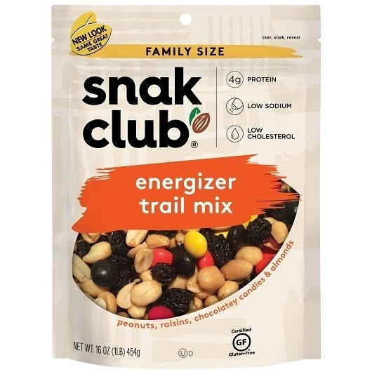 6-PACK OF Snack Trail Mix Energizer