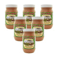 6-PACK OF Peanut Butter Crunchy No Salt East Wind 16 oz