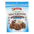 6-PACK OF DESSERT CHOCOLATE DOUBLE CHOCOLATE MACAROONS WITH SEA SALT