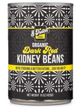 12-PACK OF Bean Kidney Dark Red 8 Track Foods 15 oz