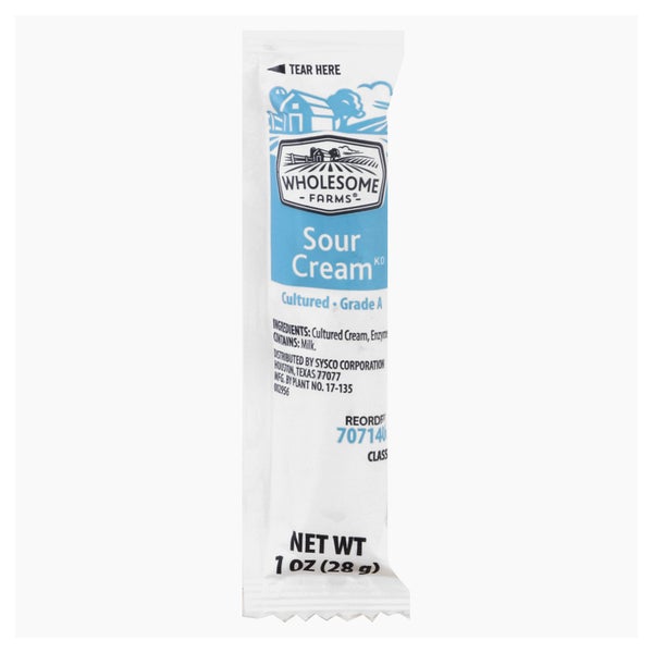 100-PACK OF CREAM SOUR ALL NAT STICK PACK