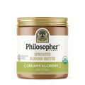 6-PACK OF Almond Butter Sprouted Creamy Alchemy 6oz, Philosopher Foods