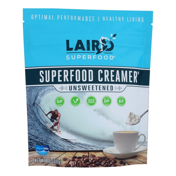 6-PACK OF Creamer Coffee Unsweetened Laird Superfood 8 oz