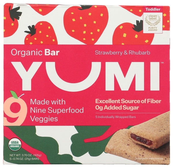 6-PACK OF Snack Bar Yumi 3.7 oz