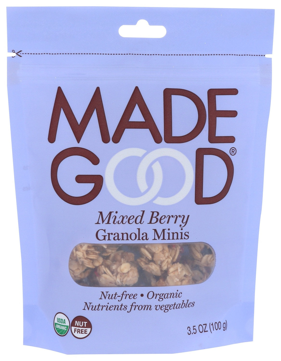 6-PACK OF SNACK GRANOLA MIXED BERRY MINIS
